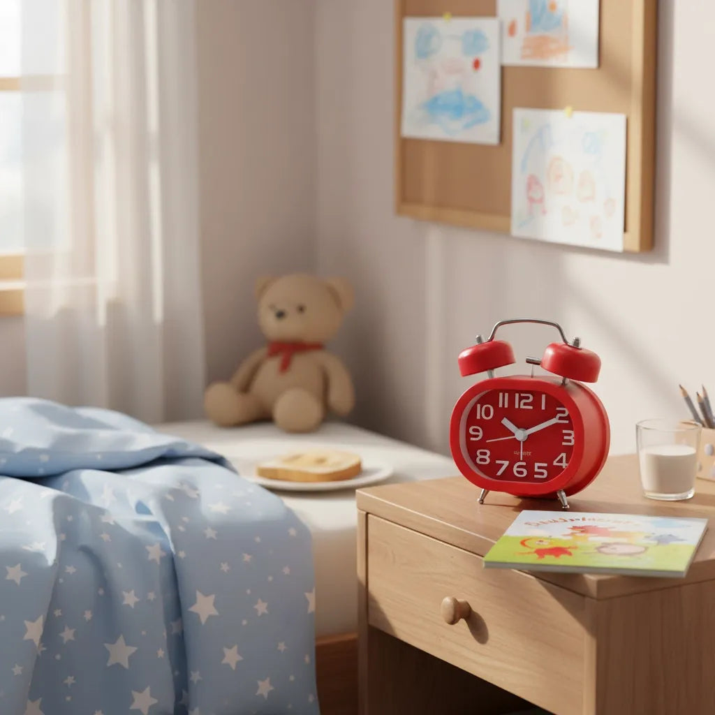 Réveil à Pile Enfant Silencieux