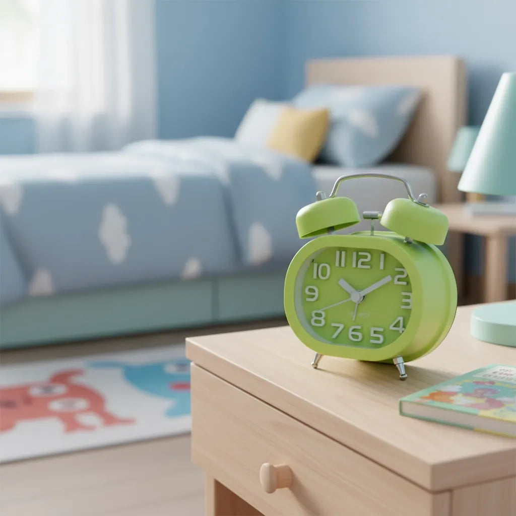 Réveil à Pile Enfant Silencieux