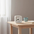 Réveil à Pile Quartz Lumineux Compact