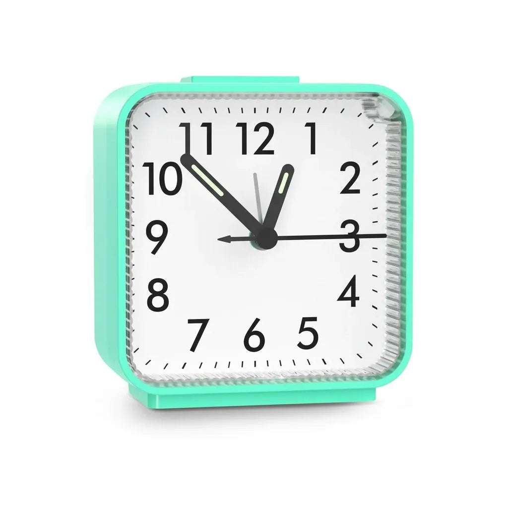 Réveil à Pile Quartz Lumineux Compact