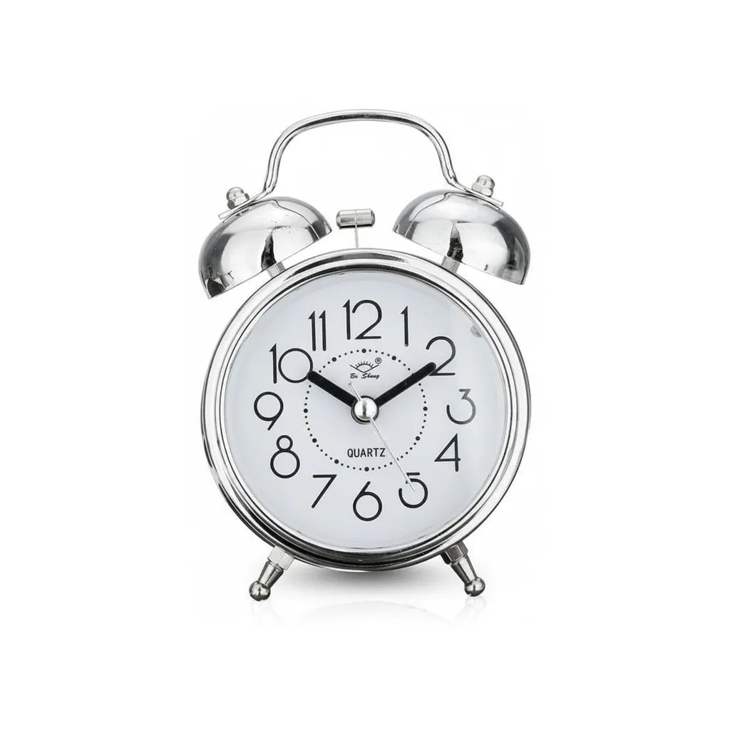 Réveil à Pile Rétro en Métal