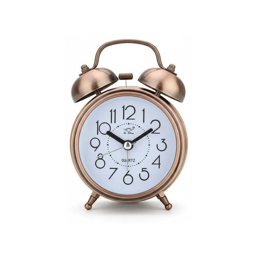 Réveil à Pile Rétro en Métal