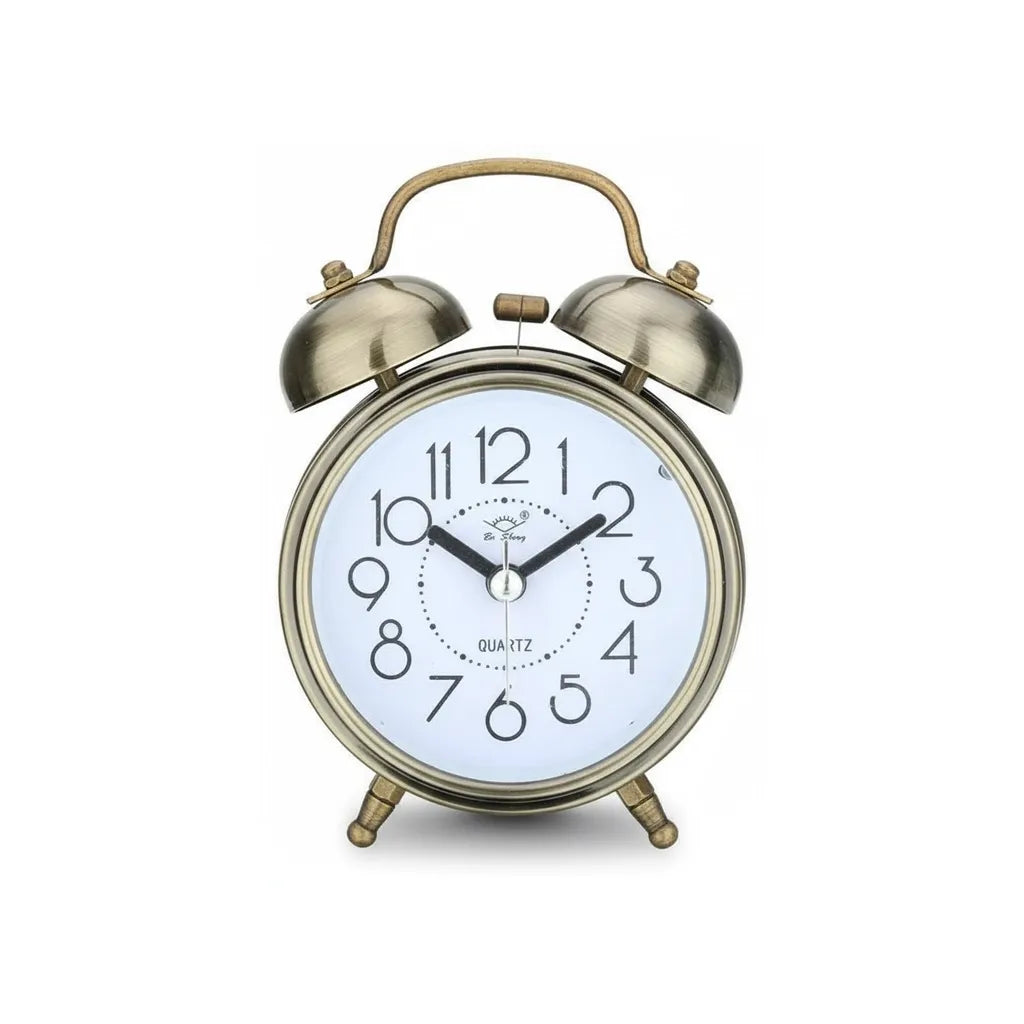 Réveil à Pile Rétro en Métal