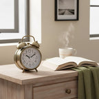 Réveil à Pile Rétro en Métal