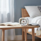 Réveil à Pile Sans Tic Tac Compact