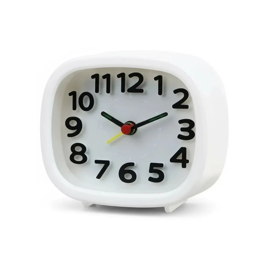 Réveil à Pile Sans Tic Tac Compact