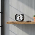 Réveil à Pile Sans Tic Tac Compact