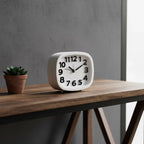 Réveil à Pile Silencieux à Grands Chiffres