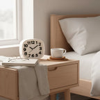 Réveil à Pile Silencieux à Grands Chiffres