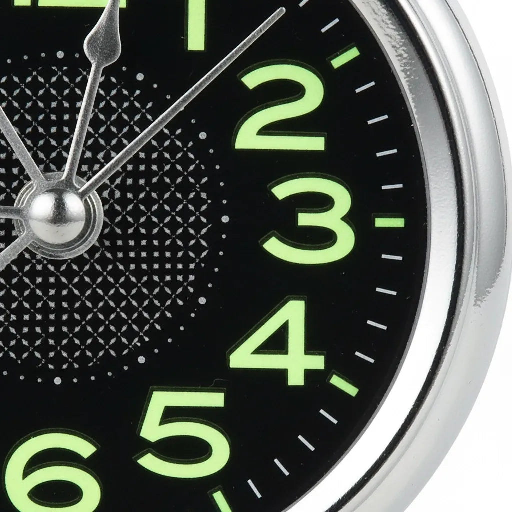 Réveil à Pile Silencieux avec Chiffres Lumineux