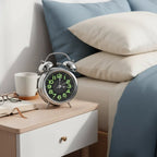 Réveil à Pile Silencieux avec Chiffres Lumineux