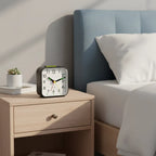 Réveil à Pile Silencieux Avec Rétroéclairage