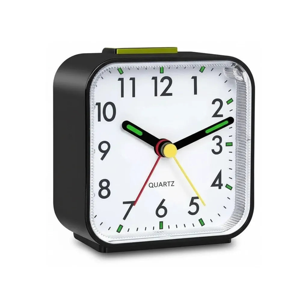 Réveil à Pile Silencieux Avec Rétroéclairage