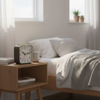 Réveil à Pile Silencieux Avec Rétroéclairage