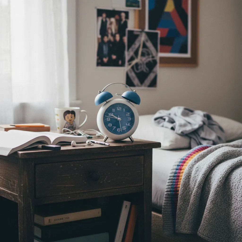Réveil Ado à Pile avec Double Cloche