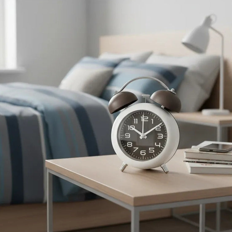 Réveil Ado à Pile avec Double Cloche