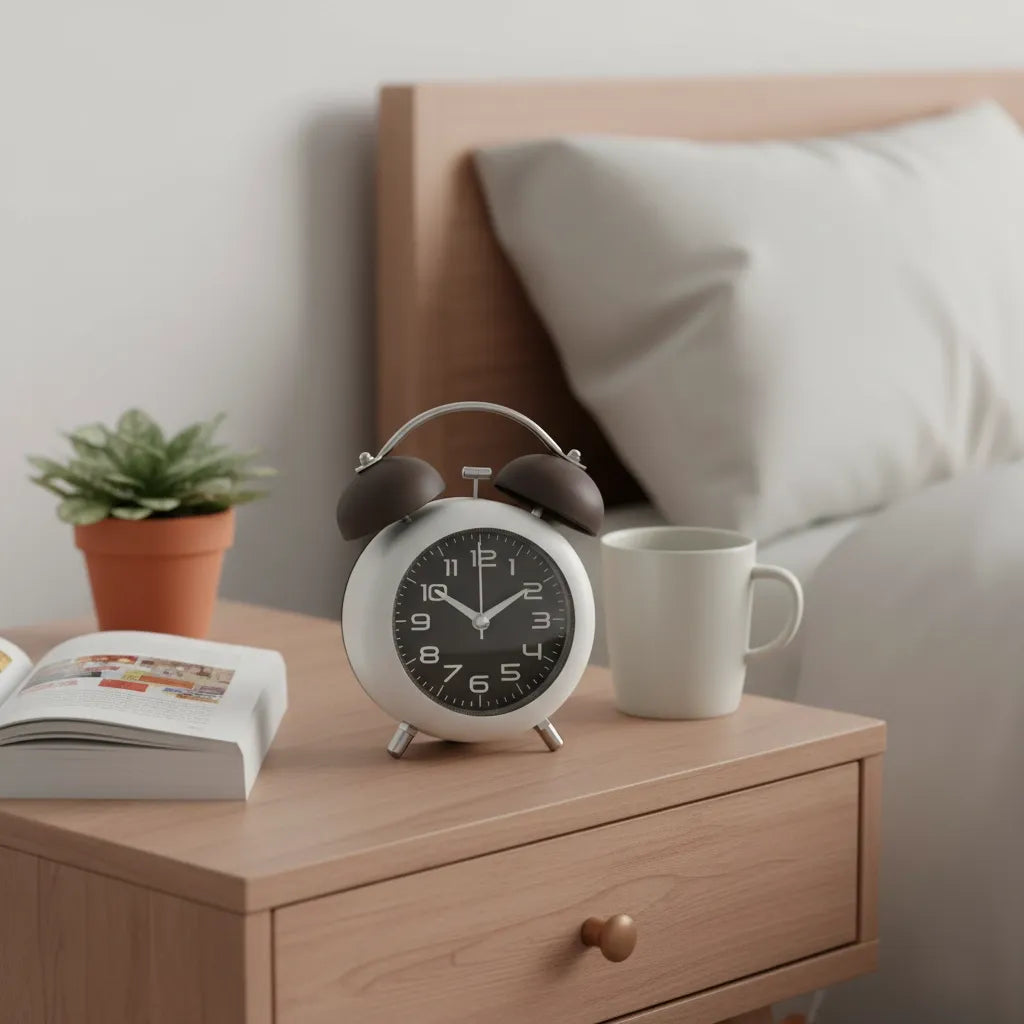 Réveil Ado à Pile avec Double Cloche