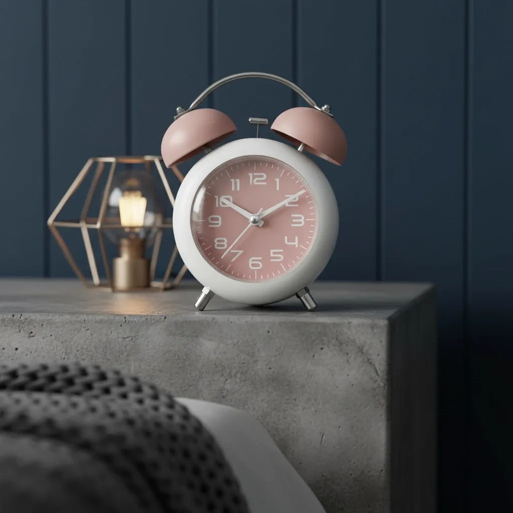 Réveil Ado à Pile avec Double Cloche