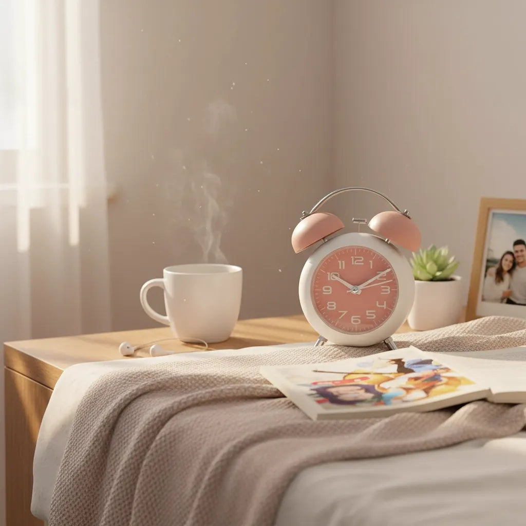 Réveil Ado à Pile avec Double Cloche