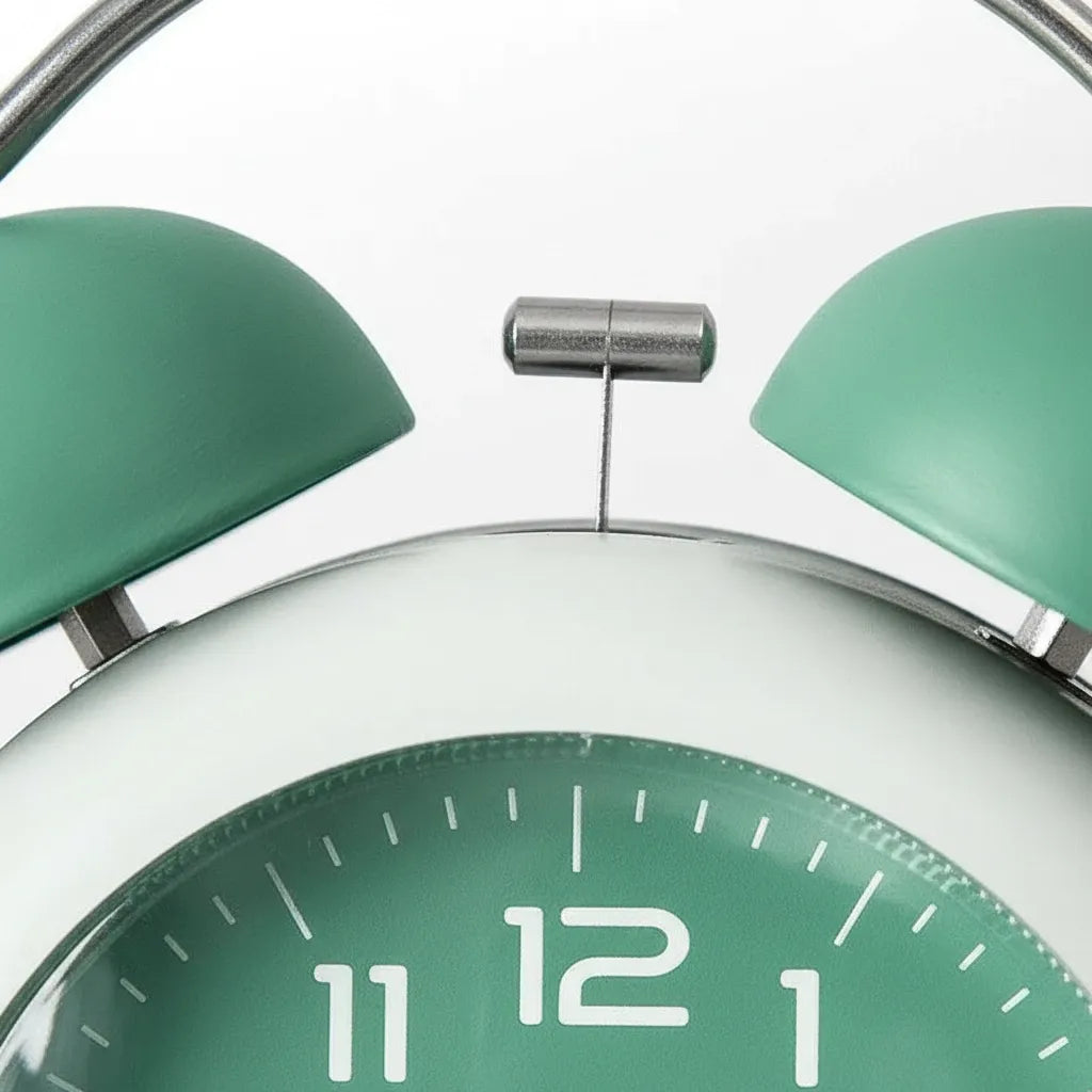 Réveil Ado à Pile avec Double Cloche