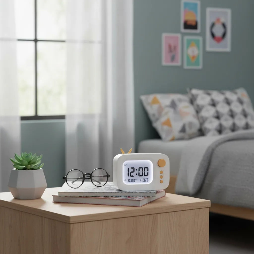 Réveil Ado Design Rétro Éclairage