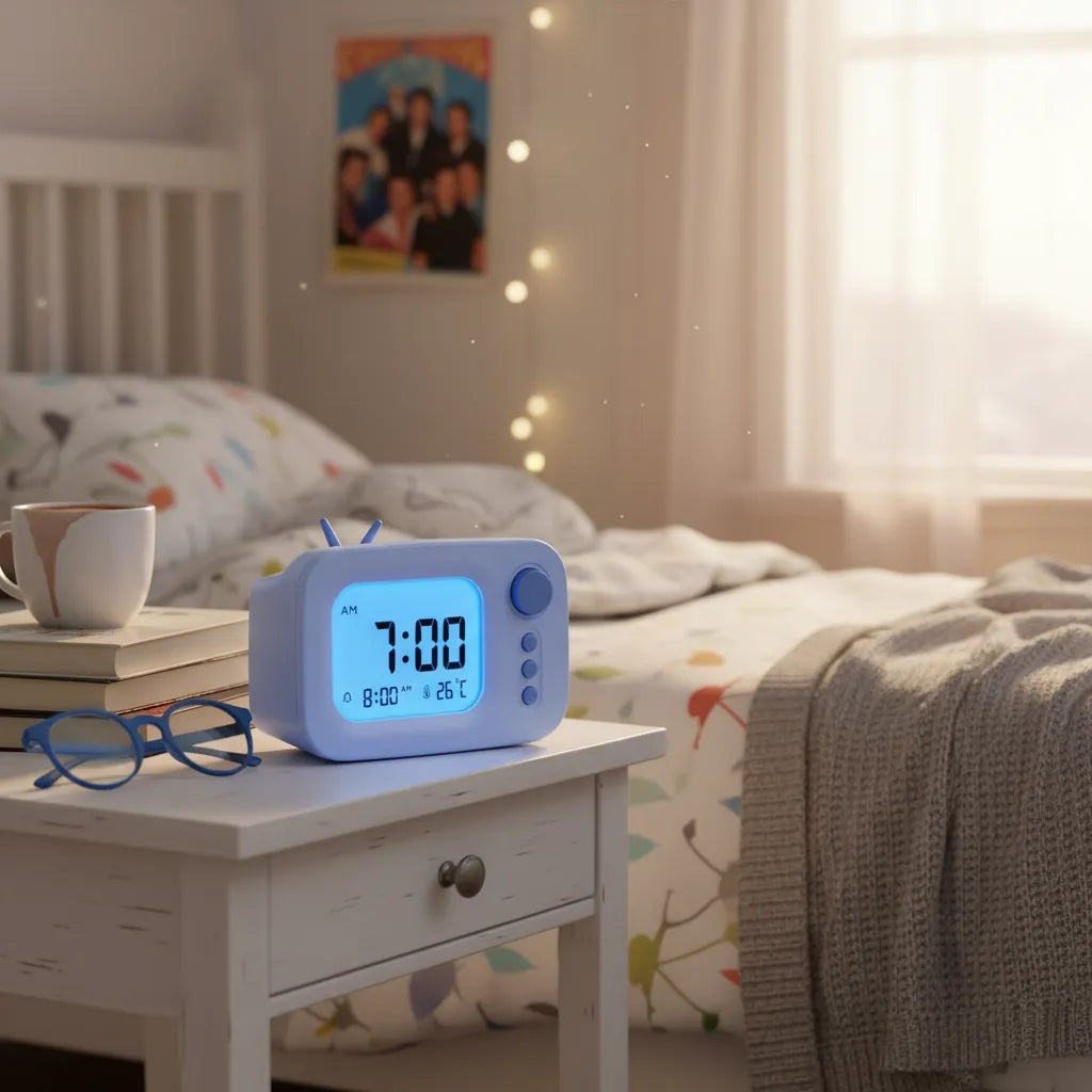 Réveil Ado Design Rétro Éclairage