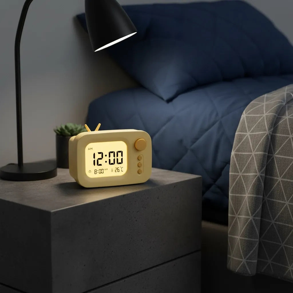 Réveil Ado Design Rétro Éclairage