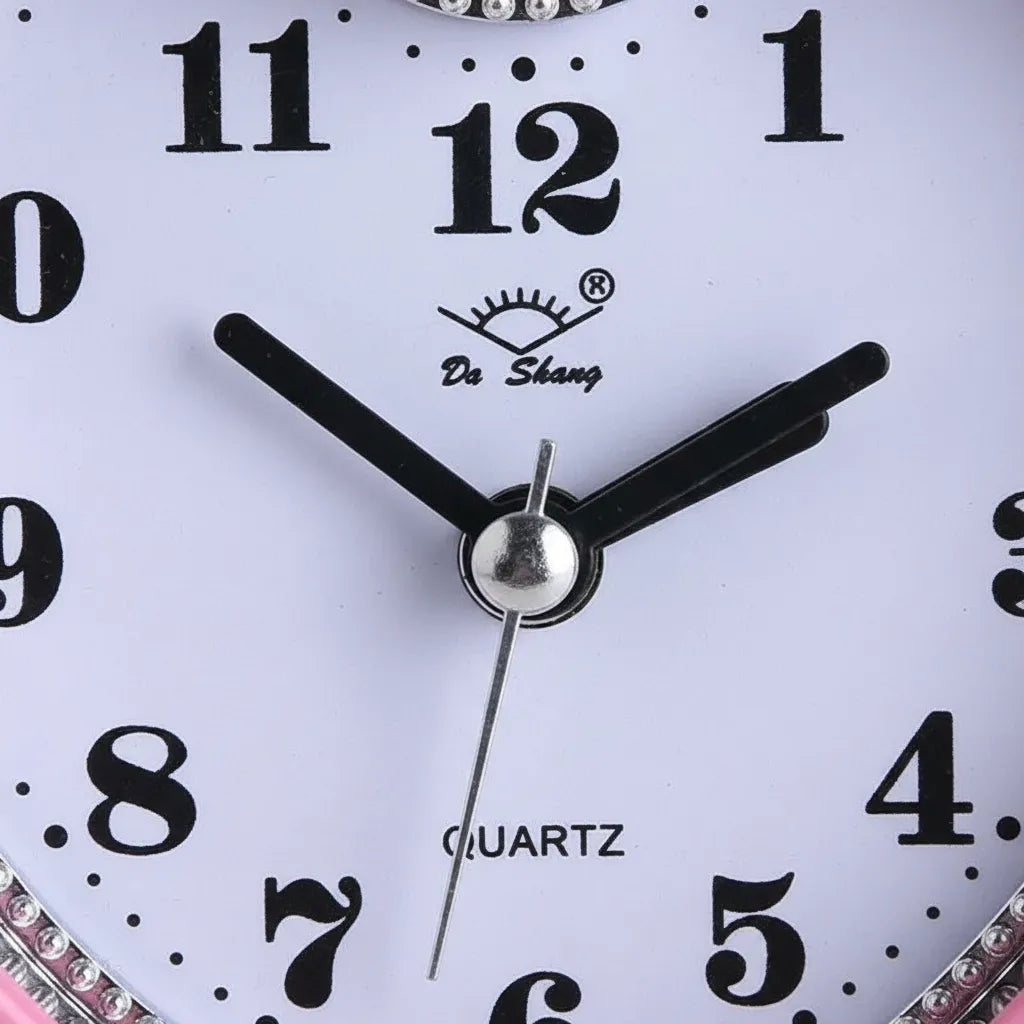 Réveil Analogique Alarme en Métal