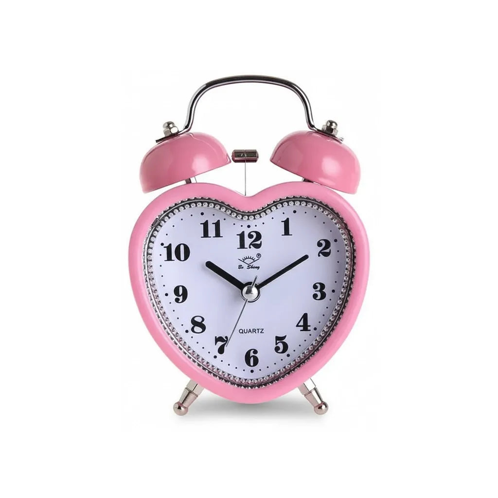 Réveil Analogique Alarme en Métal