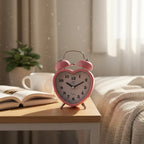 Réveil Analogique Alarme en Métal