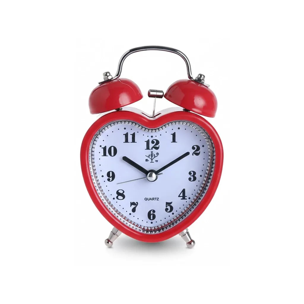 Réveil Analogique Alarme en Métal