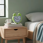 Réveil Analogique Alarme en Métal