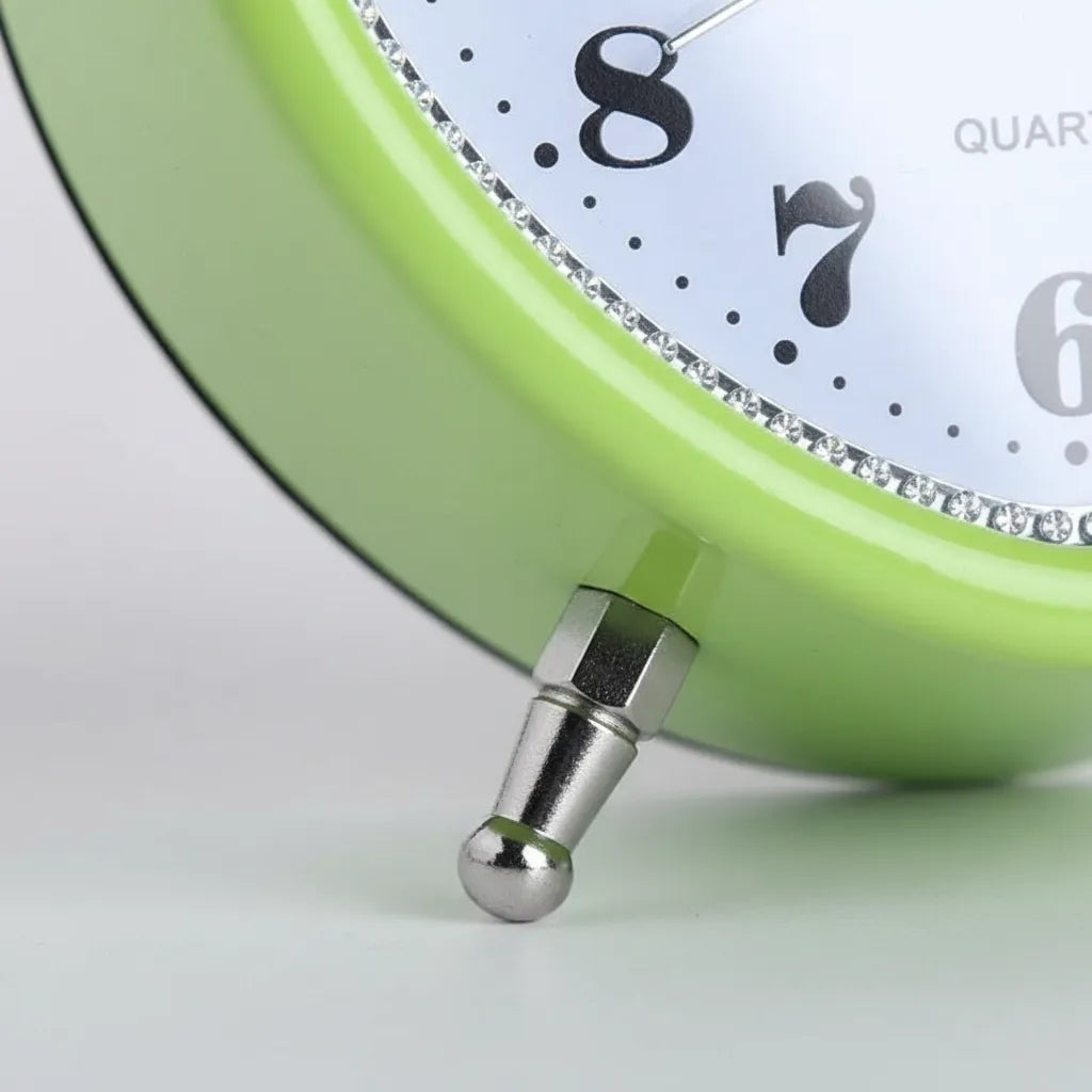 Réveil Analogique Alarme en Métal