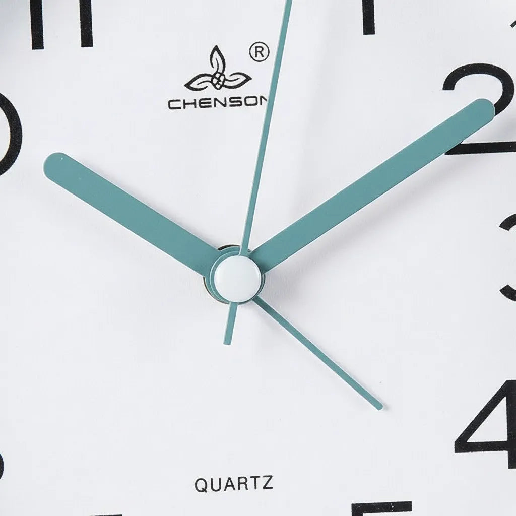 Réveil Analogique Arrondi Silencieux