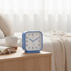 Réveil Analogique Carré Silencieux