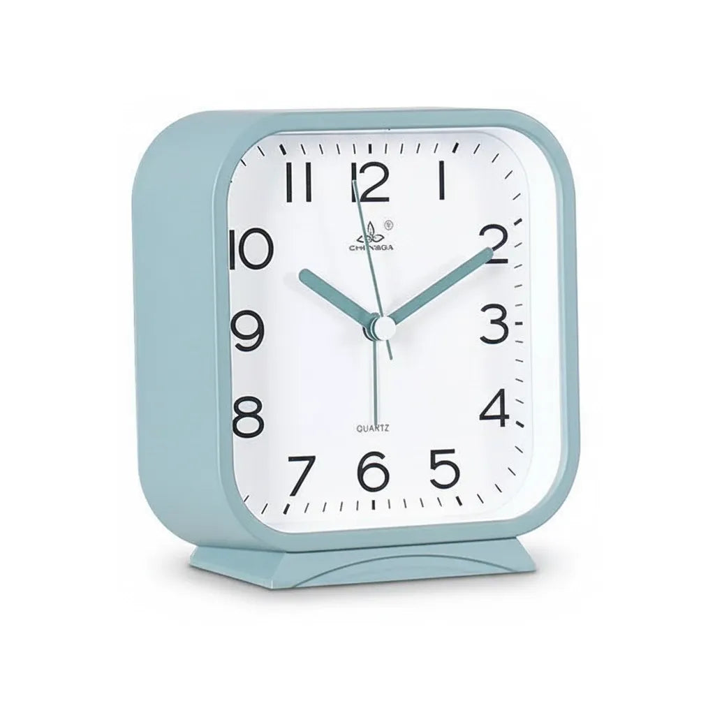 Réveil Analogique Carré Silencieux