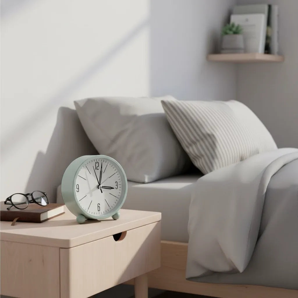 Réveil Analogique de Voyage en Quartz