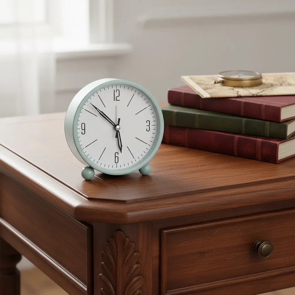 Réveil Analogique de Voyage en Quartz