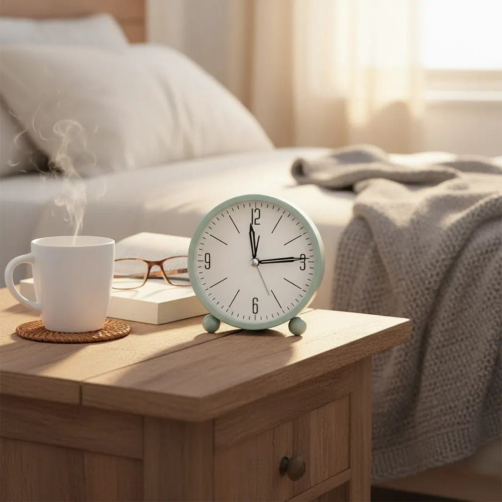 Réveil Analogique de Voyage en Quartz