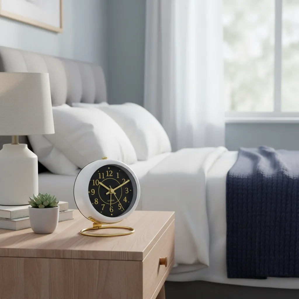 Réveil Analogique Design Rond