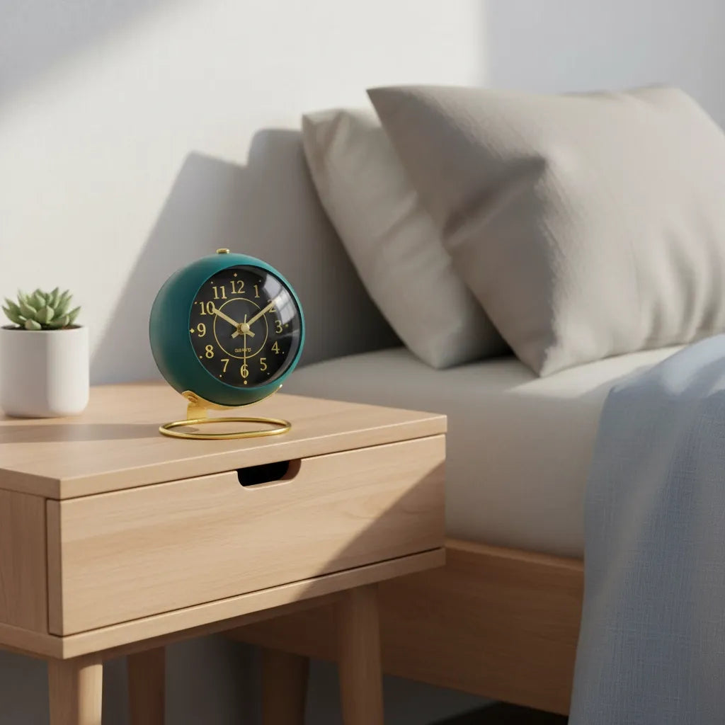 Réveil Analogique Design Rond