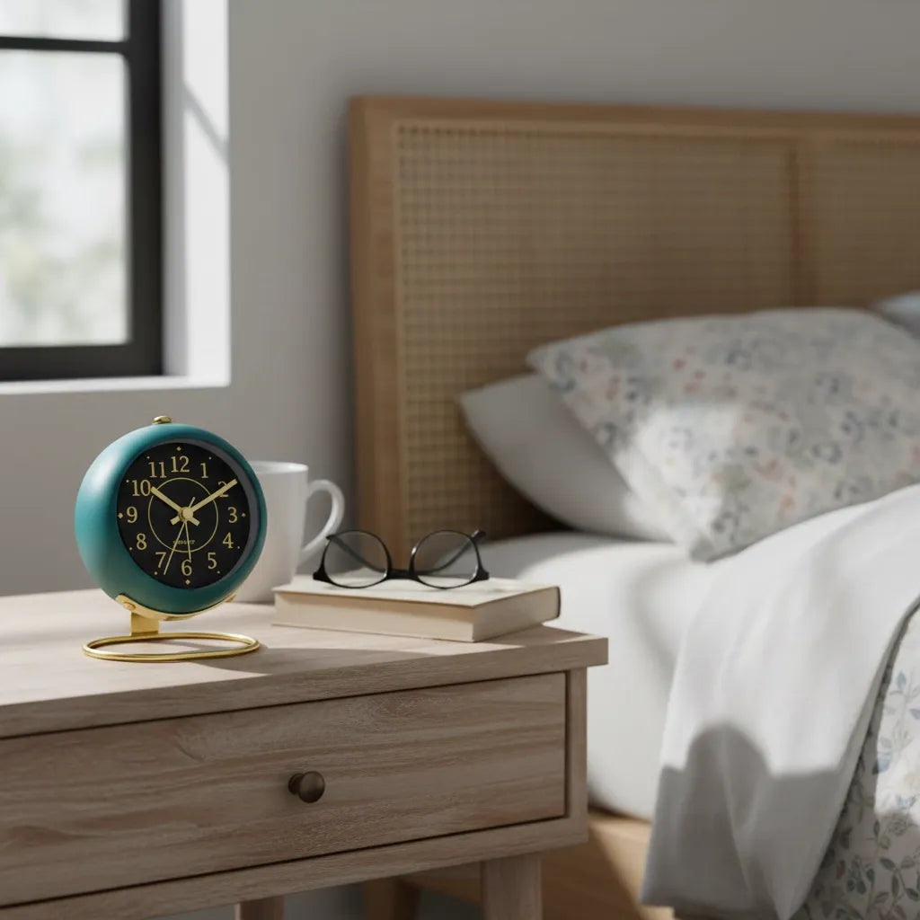 Réveil Analogique Design Rond