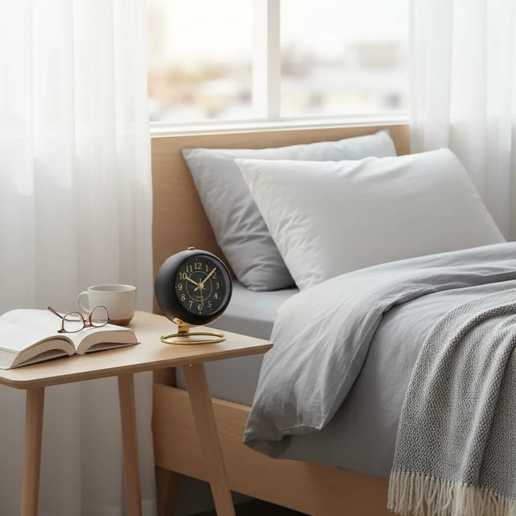 Réveil Analogique Design Rond