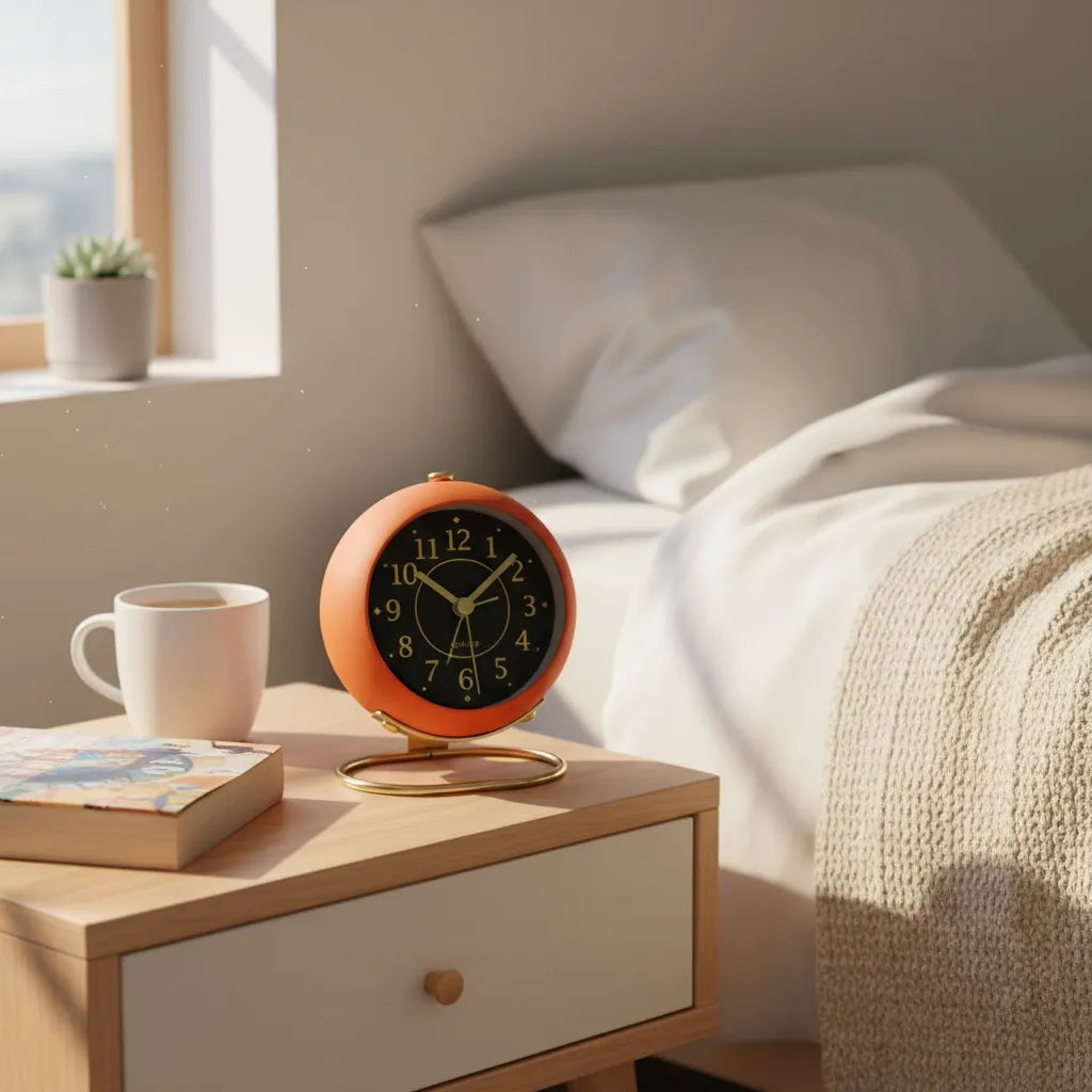 Réveil Analogique Design Rond