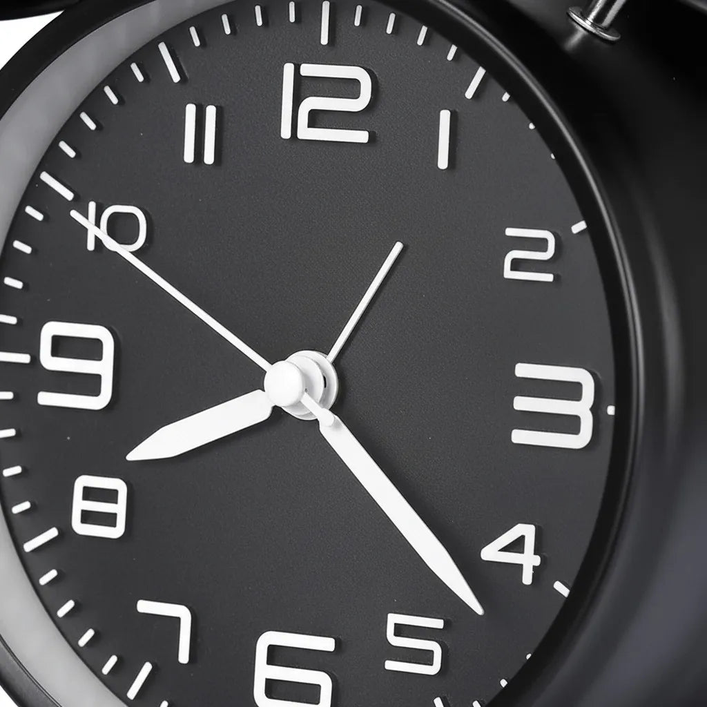Réveil Analogique Design Silencieux
