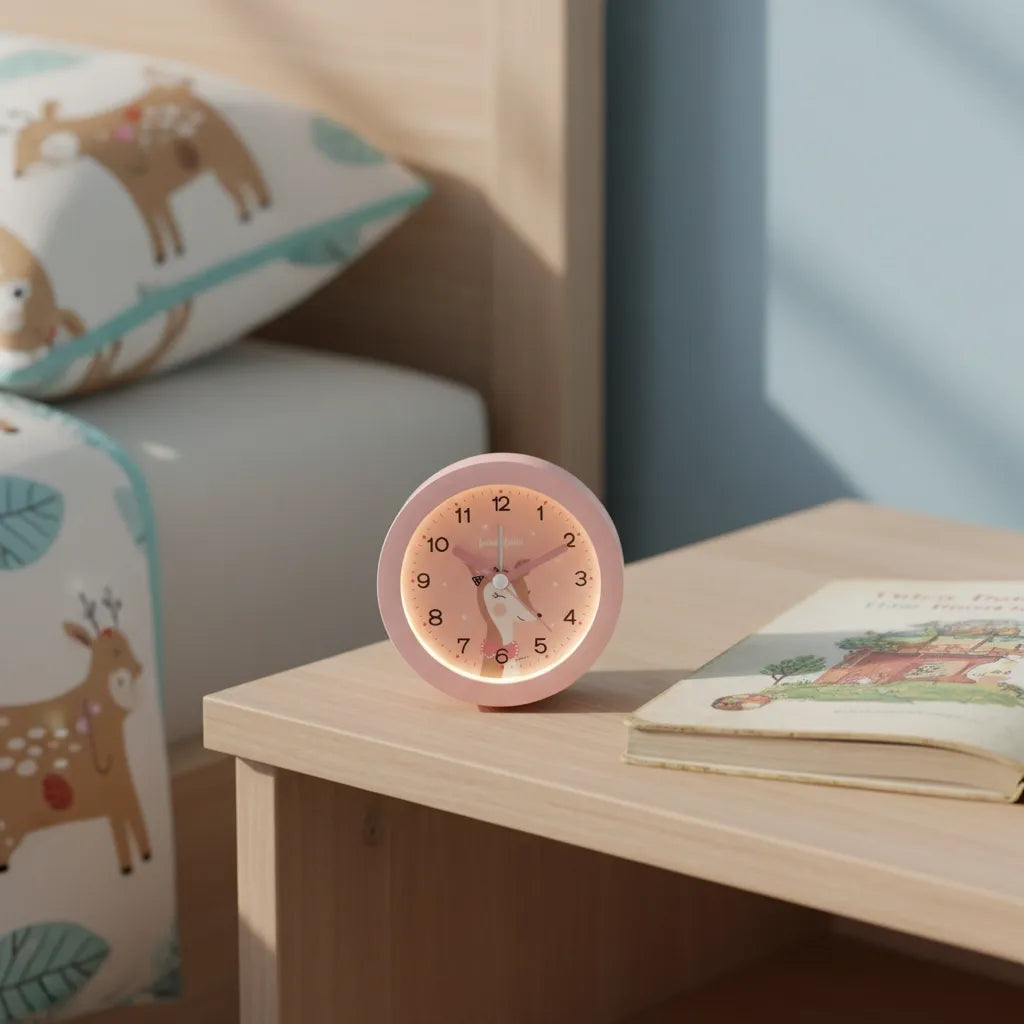 Réveil Analogique Enfant avec Veilleuse