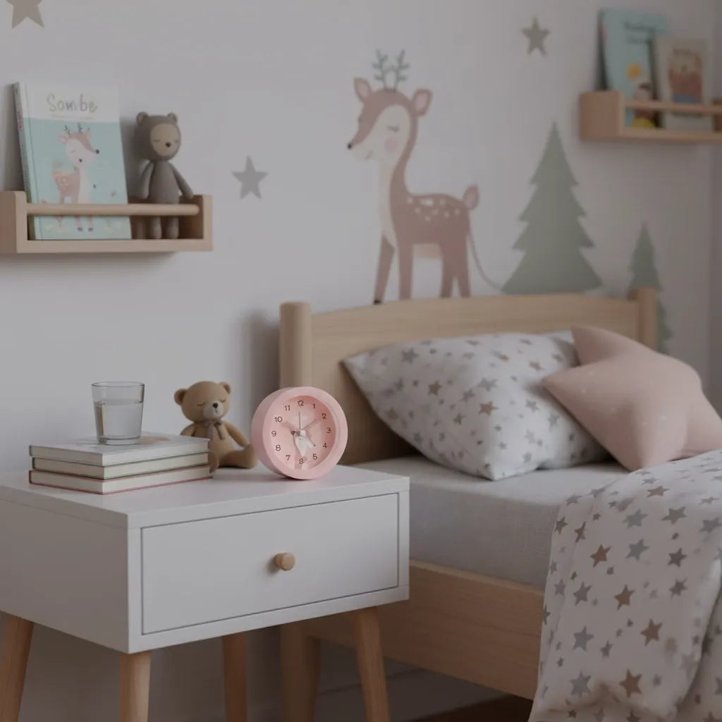 Réveil Analogique Enfant avec Veilleuse