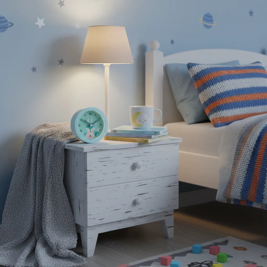 Réveil Analogique Enfant avec Veilleuse