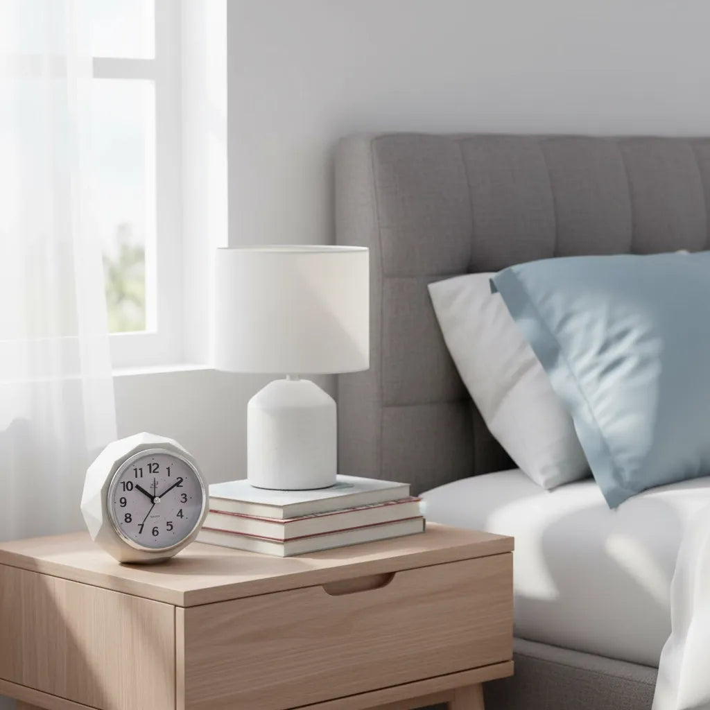 Réveil Analogique Gros Chiffres Design