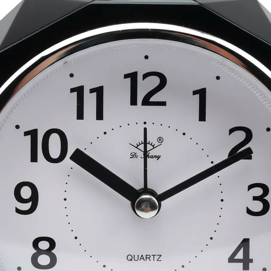 Réveil Analogique Gros Chiffres Design